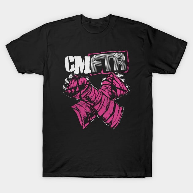 CM Punk & FTR CMFTR T-Shirt by ClarityMacaws